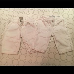 TWO Pairs of Gap Kids Bermuda Shorts - White